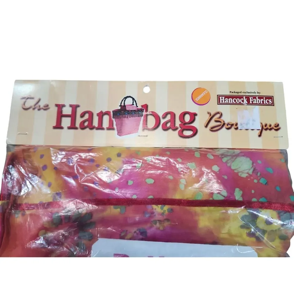 Hancock Fabrics Butterick Kit by the Handbag Boutique #15 Tye Dye Vintage Sealed